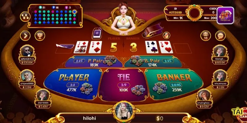 Luật chơi Baccara Rikvip chi tiết Luật chơi Baccara Rikvip chi tiết