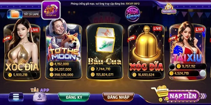 Thư viện trò chơi khủng